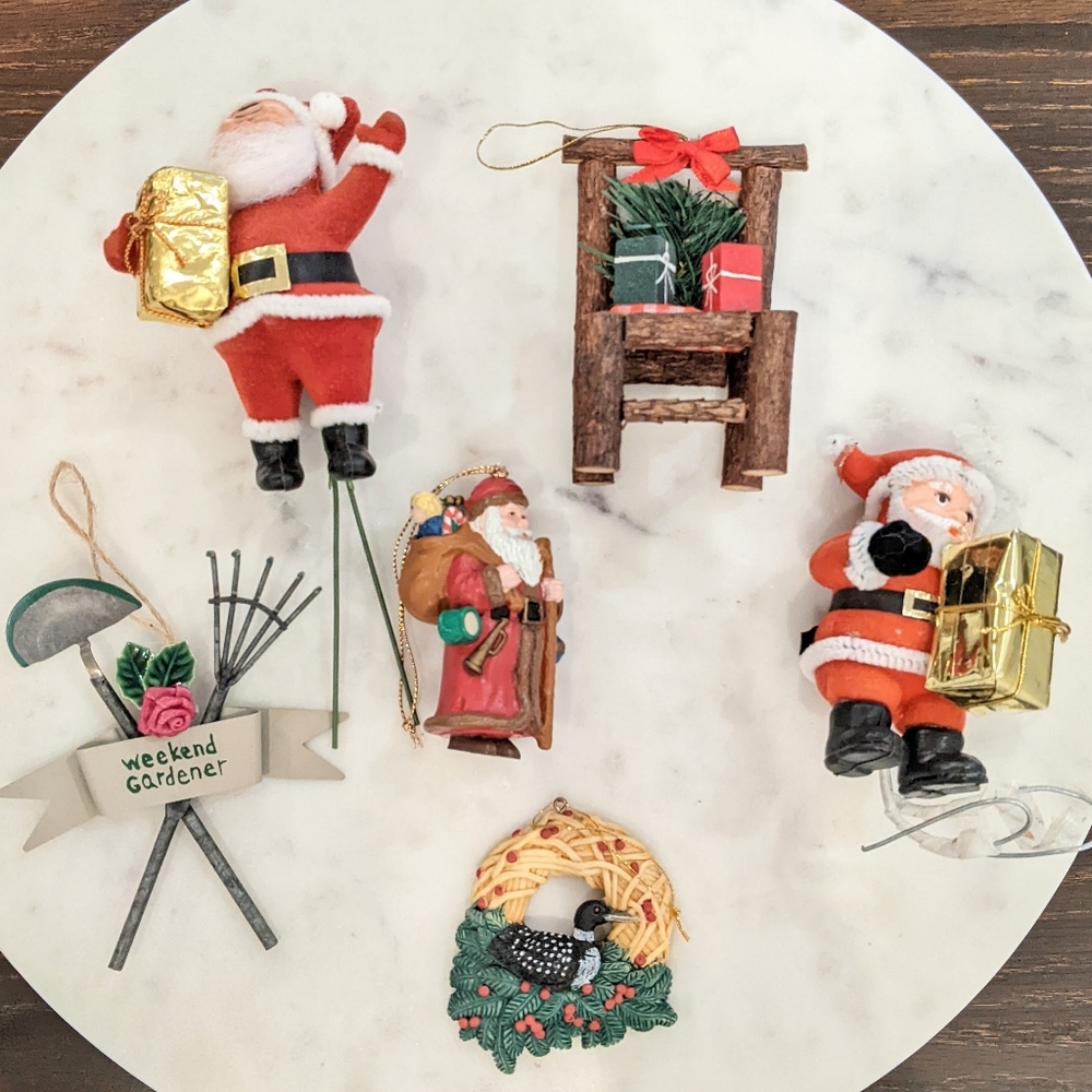 Vintage Ornaments 6 for $18